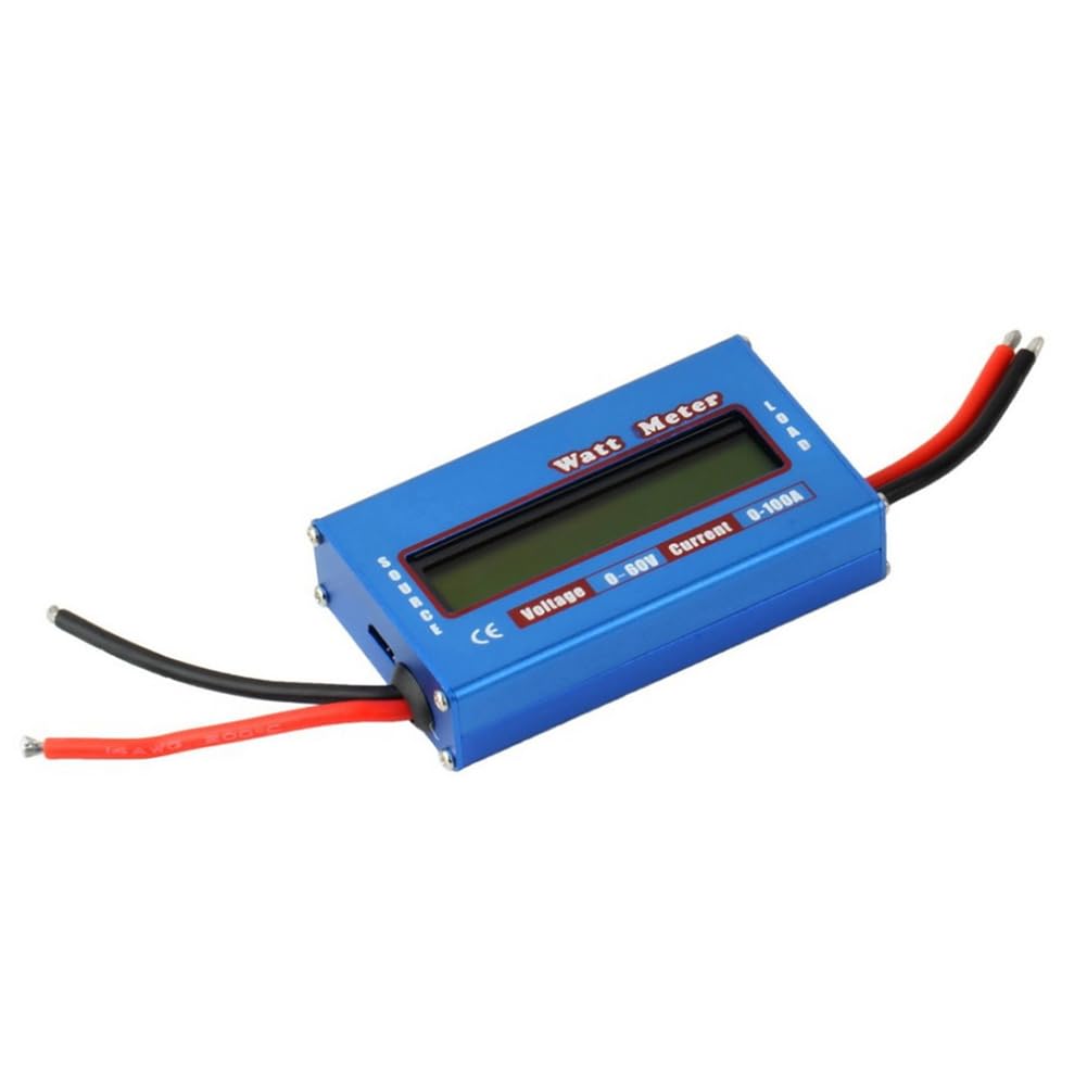 Produktbild von DC 60V 100A Solar-Wind-Analysator – Digitaler Stromenergiezähler, 2-zeiliges LCD, 0-6554 W, 0-100 A, Für Solar- Und Windanlagen