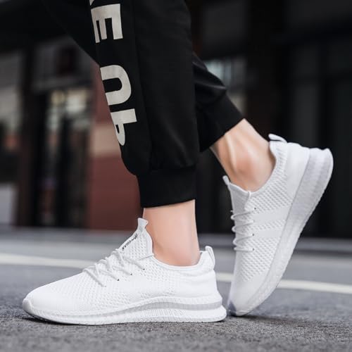 Image of Men's Shoes Running Walking Sneakers Casual Tennis Slip on Shoes Lightweight Breathable Fashion Comfortable Workout Athletic for Gym Sport Shoe