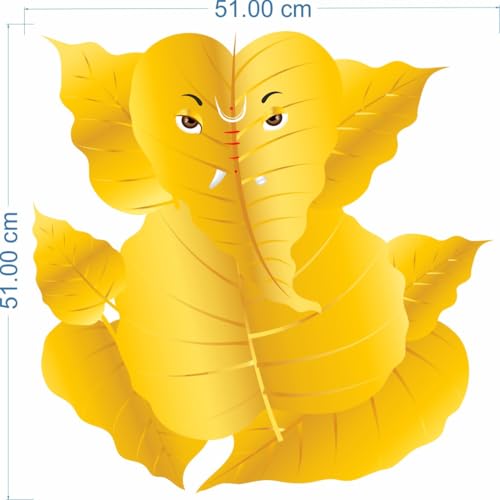 Image of Rangoli Vinyl Wall Sticker Self-Adhesive Wall Decor for Home, Office, Bedroom, and Living Room Decor Easy to Apply & Peel. Parent 5, Design-19