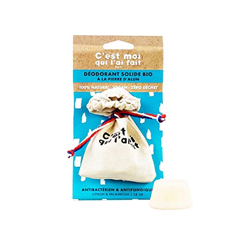Diet World - Deodorant Solide A La Pierre D alun Bio C est Moi Qui L ai Fait 28g Diet World