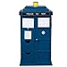 Doctor Who Tardis Wooden Jewelry Box with Drawers, Hooks and Ring Inserts