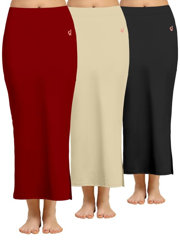 trendmalls Women Saree Shapewear Petticoat for Women, Cotton Blended,Petticoat,Skirts for Women,Shape Wear Dress for Saree Shaper(Combo-Pack-P02)-picture-7