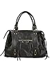 Gave Lux Sac à Bandoulière Femme en Cuir Véritable, Fait Main en Italie - Grand Sac Élégant Pour Usage Quotidien - Design Italien Authentique - Collection Luxe - 41 x 28 x 13 cm, Noir #2