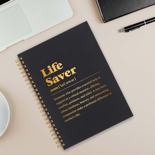 Cahier à spirales avec définition de sauvetage vizuzi bloc-notes format A5 - 4