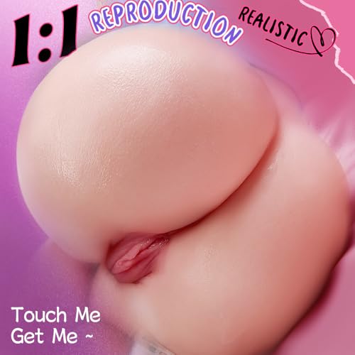 Image of Vibrating Male Sex Toy Sex Doll for Men, 10 Vibration Life-Sized Stroker Sex Toys,Automatic Male Masturbator Mens Sex Dolls Electric Pocket Pussy Adult Toys 3D Lifelike Pussy Ass Soft Butt Vagina Anal