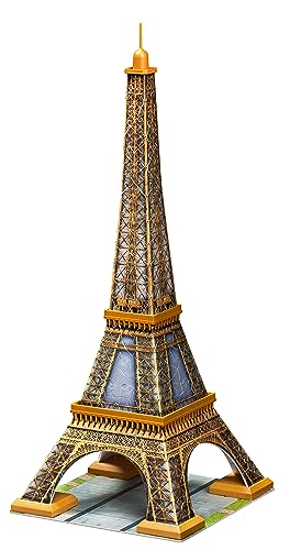 Torre Eiffel 3D Ravensburger 12556, puzle de construcción infantil ideal para decorar tu cuarto 4
