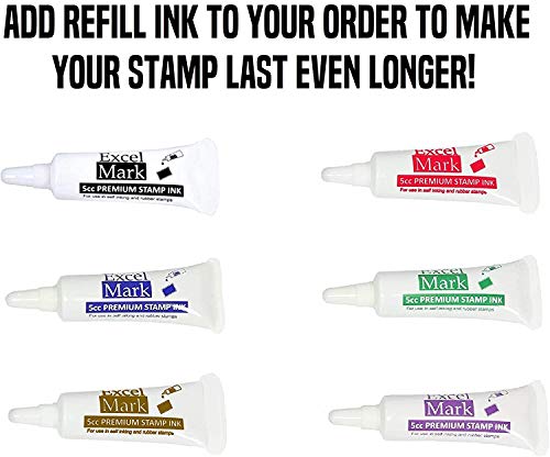 Self Inking Address Stamp - Excelmark Style 321 #TOP3