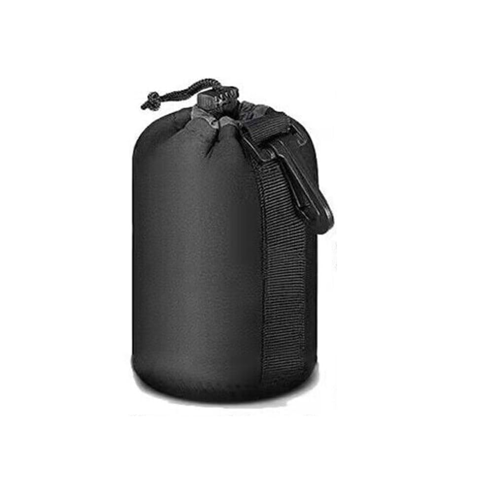 Action Pro Cylindrical Round Base Protective Neoprene Lens Case Pouch Medium Size Compatible with DSLR Camera Lens (Pack of 1)-image-49