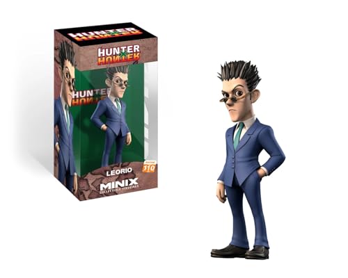 MINIX - Figura de Leorio - Hunter x Hunter - Coleccionables de 12 cm para Exhibición, Idea de Regalo para Niños Y Adultos, Fans de Anime - MN14095 Multicolor