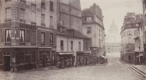 Lienzo Rue Du Haut Charles Marville elimina la monotonía de tus paredes vacías 60x90cm
