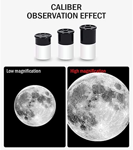 Telescopio refractor 76mm con trípode ajustable miniatura 5