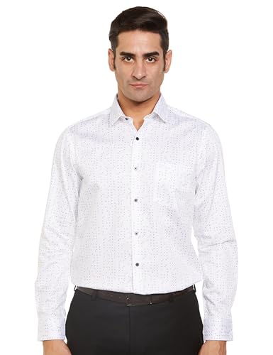 Arrow Men's Slim Fit Shirt (ARAEOSH2340_White