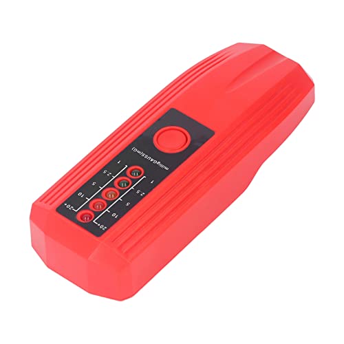 Medidor EMF Detector de Campo Magnético Portátil Rojo miniatura 4