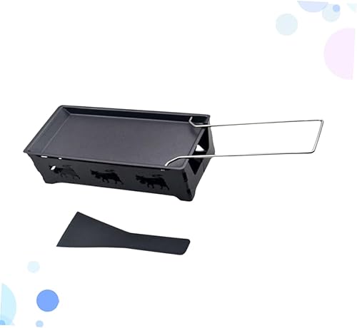 Miniatura 3 de Abaodam 1 Unidades de parrilla de queso antiadherente utensilios para hornear barbacoa parrilla mini plancha eléctrica portátil utensilios de cocina