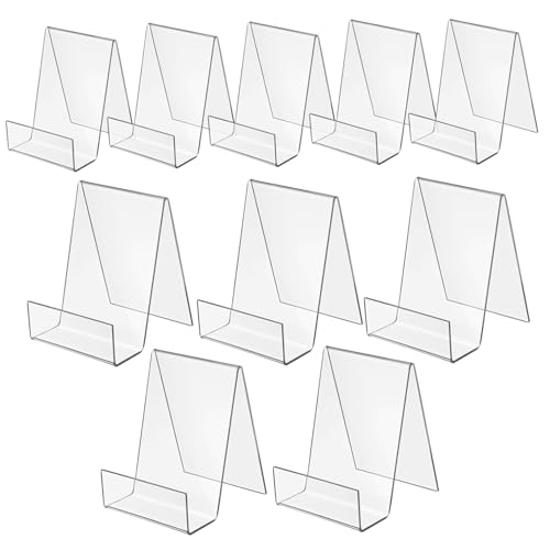 Support de acrylique transparent pour cartes de sport, chevalet compact polyvalent