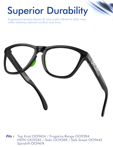 Image of SAUCER Replacement Nose Pieces Pads for Oakley Frogskins Range | Top Knot | Sielo | HSTN | Spindrift | Wildrye Sunglasses