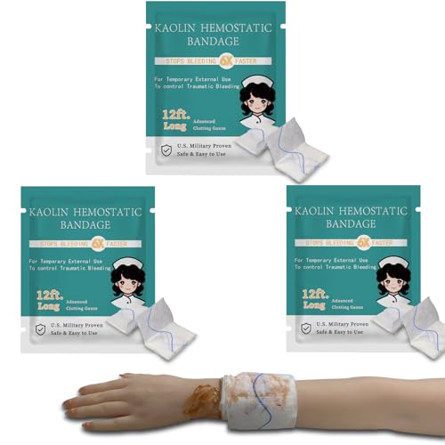 Quick Clot Gauze, First Aid Advanced Stop The Bleed Kit