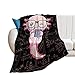 Axolotl Blanket, Cute Flannel Throw Blanket for Girls Gift 50