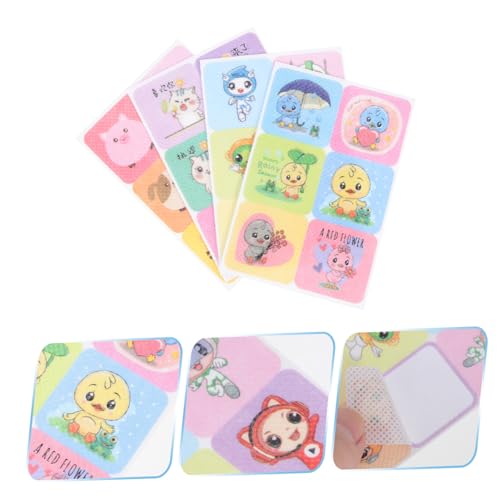 FOMIYES 192 Peças de carrapatos adesivos de verão adesivo adorável mancha de mosquito ar livre adesi