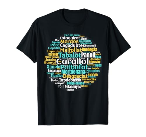 Samarreta millors insults renecs en català palabras catalán Camiseta