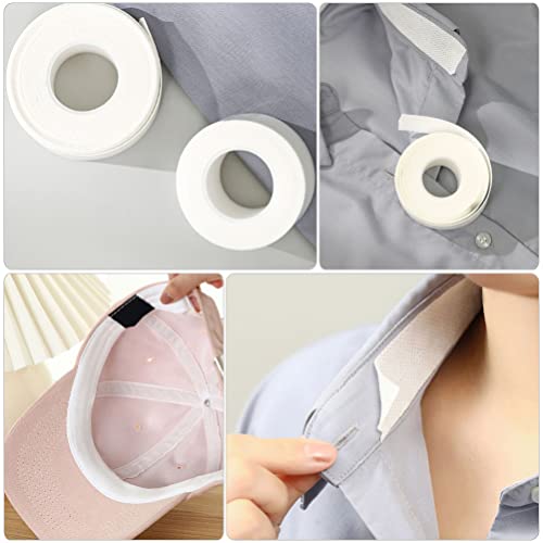 Zerodeko 3 Rolls Colar Protetor Suor Suor de Golfe Hat Liner Fort Invisível Camisa Pescoço para Trei