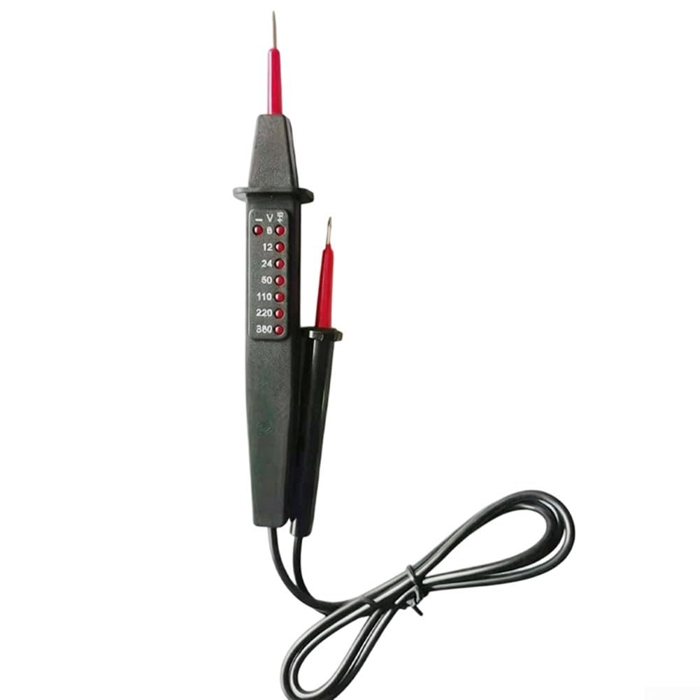 Digital Display Voltage Tester 6-380V Intelligent Test Pen Non-Contact AC Detector Adjustable Sensitivity for Circuit Troubleshooting