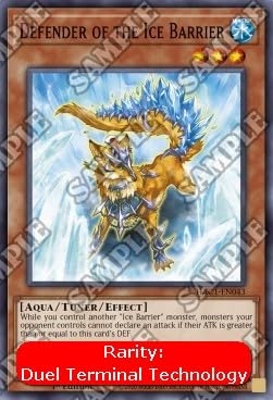 Defender of The Ice Barrier (V.2) HAC1-EN043 Parallel Rare Englisch Boosterfrisch 1. Auflage - Hidden Arsenal: Chapter 1 - mit ReCollectibles-Versandschutz - für Yu-Gi-Oh!