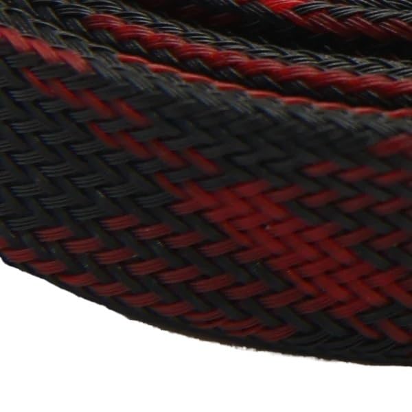 Protettore del cavo Guaina di protezione for cavi, guaina di gestione cavi, guaina intrecciata espandibile in PET da 2/10 m, guaina di protezione for cavi in ​​nylon con isolamento ad alta densità da
