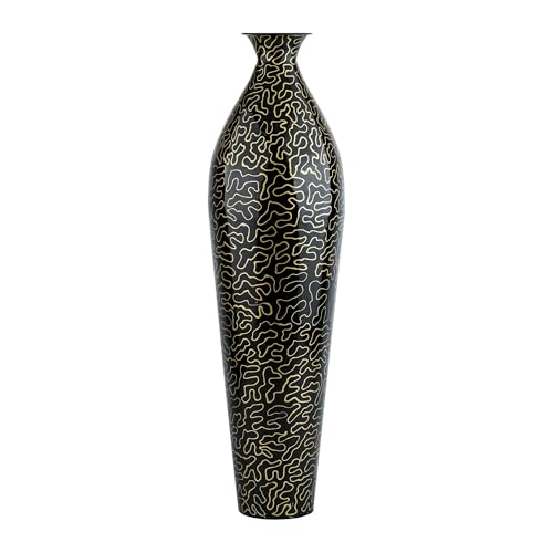 Image of 24 inches Metal Flower Vase for Home Decor Office Living Room Corner Decoration