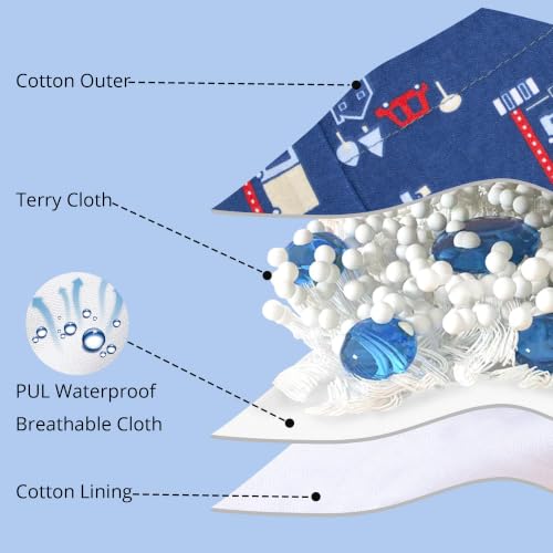 Image of BIG ELEPHANT Toddler Potty Training Underwear, Cotton Training Pants