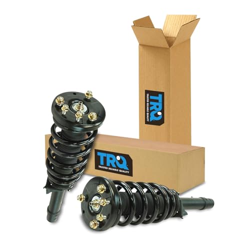 Image of TRQ Front Driver and Passenger Side Strut and Spring Assembly Set