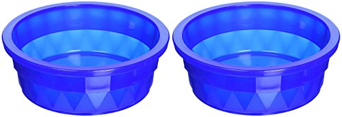 (2 Pack) Van Ness Heavyweight Translucent Large Crock Dish, 52 Ounce Per Bowl