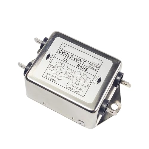 Filtre CW4L2-20A-T monophasé stop interférences CA 115V 250V - 4
