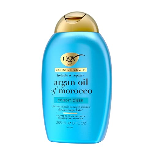 OGX Hydrate & Repair + Argan Oil of Morocco Conditioner, 13 fl oz - image 8