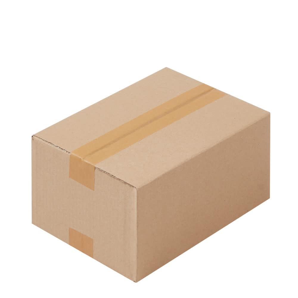 BB-Verpackungen 100x Faltkartons 280x200x120mm 1-wellig braun (100 Stück)| Kleiner Versandkarton, ideal als Warensendung, DHL Päckchen S, GLS/DPD XS-Paket