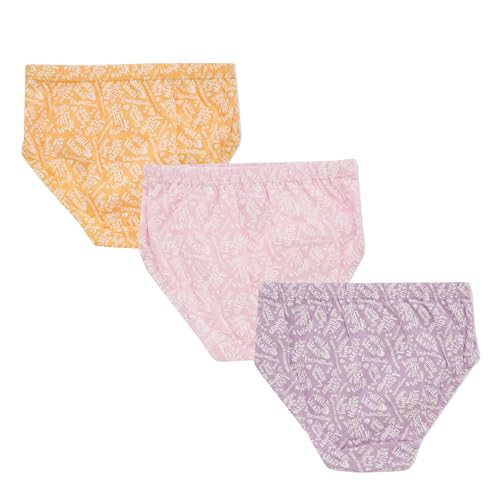 Image of Red Rose Kids Girls Cotton Printed Panty Pack of 6-Assorted