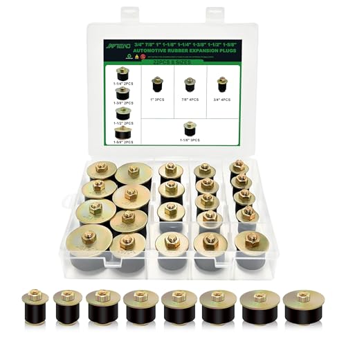 Japtend 22pcs Expandable Freeze Rubber Plugs Assortment...
