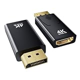 dell displayport drivers 【STABILITÉ SUPÉRIEURE】La puce IC avancée intégrée convertit le signal DisplayPort en signal HDMI.❗ Remarque : ce n'est PAS un convertisseur bidirectionnel et ne peut pas transmettre les signaux de HDMI vers DisplayPort. [Service client amical et facilement accessible pour résoudre vos problèmes en temps opportun.]