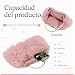 Imagen de EVEOUT Clutch de Flores de Encaje para Mujer Elegante Carteras de Mano de Encaje de Novia Bolsos Bandolera para Prom Boda Noche Fiesta