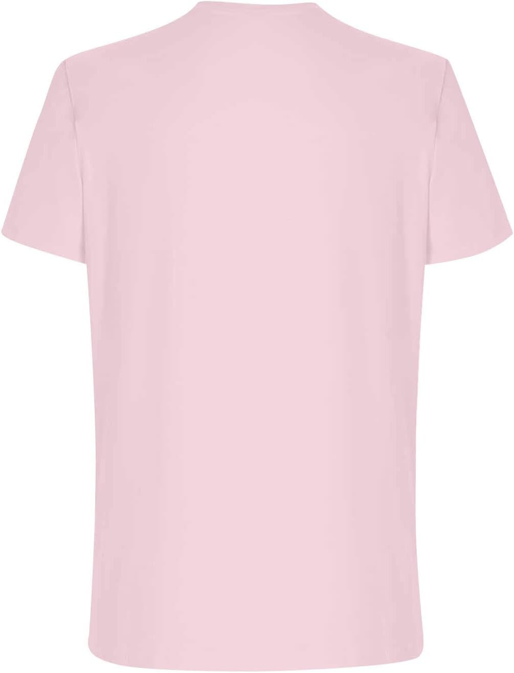 Ymosrh Men's Fashion T Shirt Summer Casual Crew Neck Short Sleeve Basic Solid Color Tee Shirts Tops, S-5XL