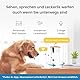 Furbo 360° Hundekamera mit Heimsicherheits-Paket [Premium MIT ABO] Intelligente Kamera mit App für Hund & Heim, Rotierende 360° Sicht, Farbnachtsicht, Tracking, Leckerliwurf, Bell-Alarm, Smart Alerts