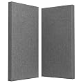 UMIACOUSTICS 2 PCS Acoustic Panel, 47.2" x 23.6" Fiberglass Sound Proof Wall Panels, Sound Absorbing Panels for Studios, Office, Home Theater. Charcoal Grey