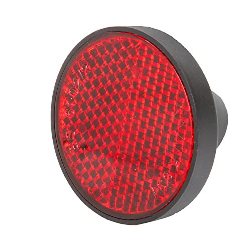 cyclingcolors Reflector Bicicleta MTB Trasero Rojo 40mm reflectores Reflectante