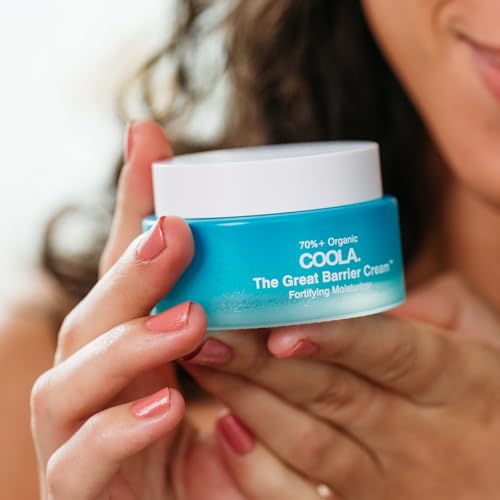 AmazonUs/CPD6H COOLA Organic The Great Barrier Cream Face Moisturizer, Dermatologist Tested Skin Barrier Protection, Vegan and Gluten Free, 1.5 Fl Oz
