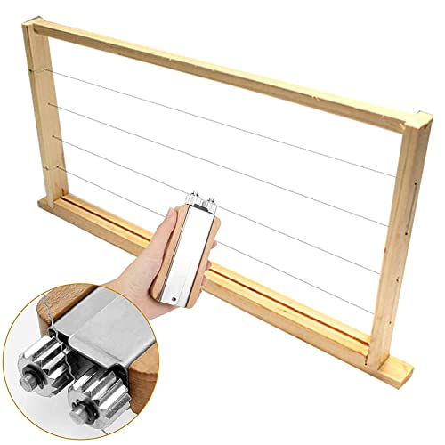 HERCHR Beekeeping Hive Frame Drahtseilspanner Imkerei Crimper Installationswerkzeug Bee Hive Beekeeper Tool -Edelstahl – Bild 6