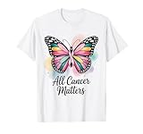 Photo Gallery nastro colorato a farfalla all cancer matter consapevolezza del cancro maglietta Photo Gallery nastro colorato a farfalla all cancer matter consapevolezza del cancro maglietta