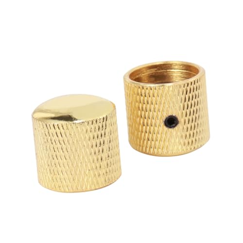ibasenice 2pcs Guitar Volume Knobs Bass Control Knob Control Knob for Guitar Bass