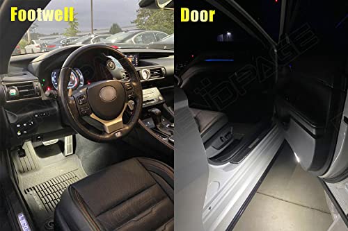 Kit interior LED blanco para Lexus IS250 IS350 ISF 2014-2019 miniatura 5