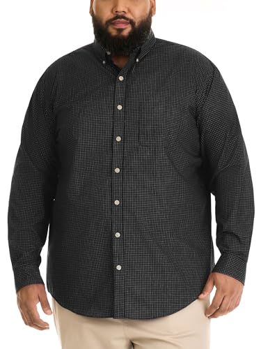 Van Heusen Men's Big and Tall Wrinkle Free Long Sleeve Button Down Shirt