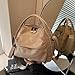 Veluna Shoulder Bag, Veluna Women's Crossbody Shoulder Bag, Fashion Casual Solid Color Crossbody Bag, High-Capacity (Khaki)